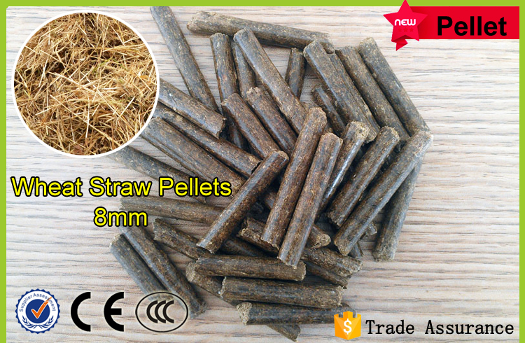 Wheat Straw Pellets 8mm