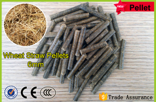 Wheat Straw Pellets 6mm