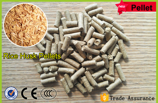 Rice Husk Pellets