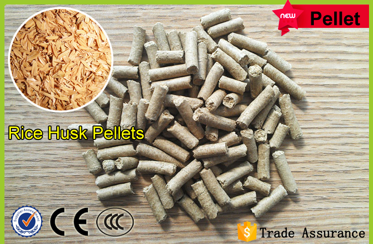 Rice Husk Pellets